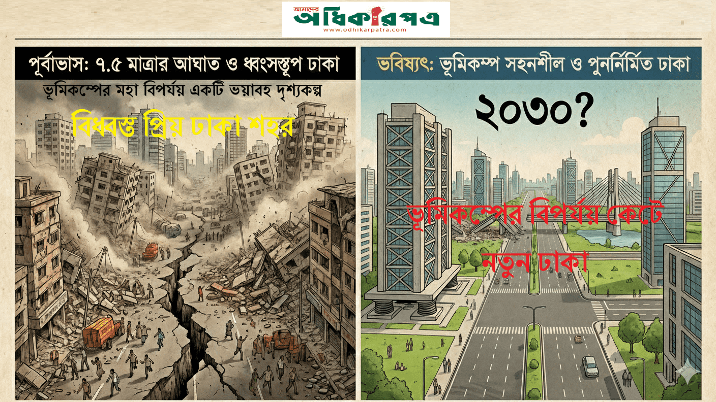 বাংলাদেশে টেকটোনিক প্লেট এবং ভূমিকম্পের ঝুঁকি ও ভবিষ্যৎ সম্ভাবনা